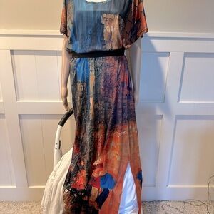 XL Multi colored maxi dress